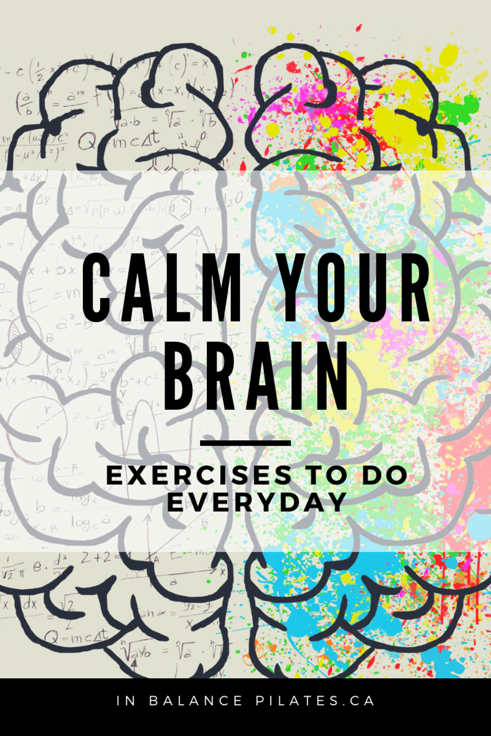 Learn Tools To Calm Your Brain 